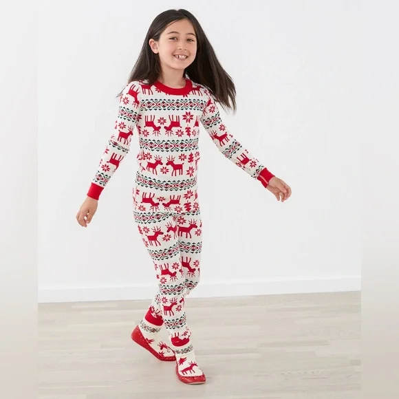 Christmas pajamas long johns hotsell